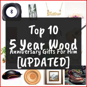 5 year wood anniversary gifts for him