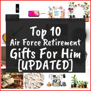 air force retirement gifts for him
