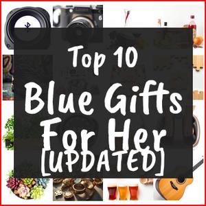 blue gifts for her