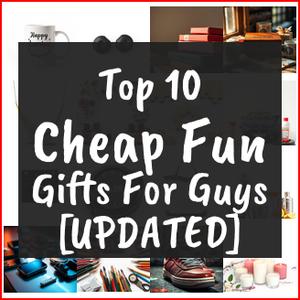 cheap fun gifts for guys