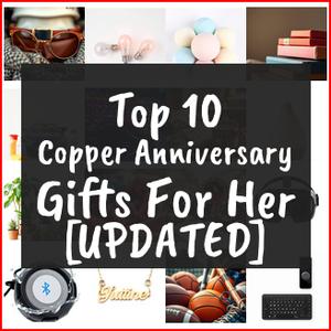 copper anniversary gifts for her