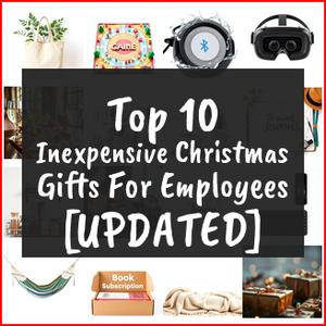 inexpensive christmas gifts for employees